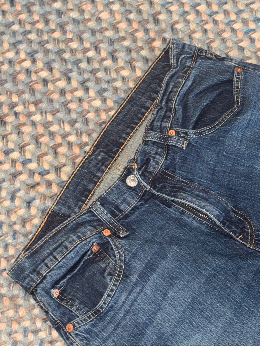 Levi’s 559 Relaxed Straight Jeans sz 33x30 - Picture 2 of 7